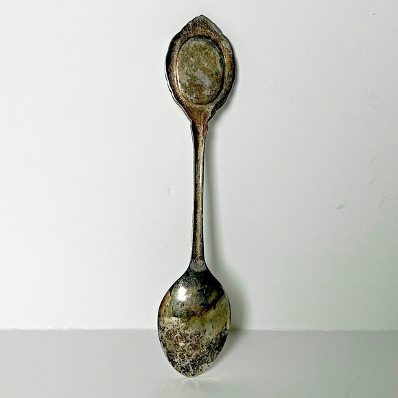 Vintage Floral Roses Demitasse Decorative Collector Spoon Made in‎ Korea - Picture 4 of 4